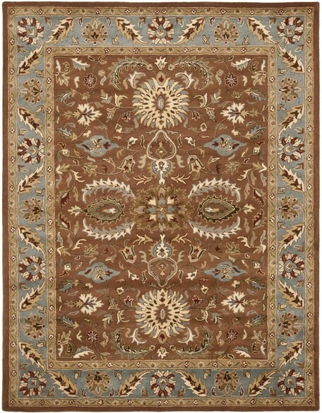 Safavieh Heritage HG968A Brown and Blue