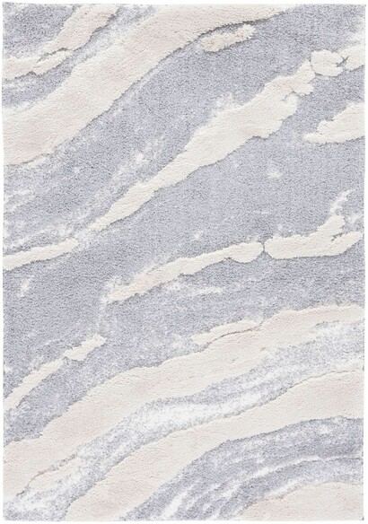 Safavieh HiLo Shag HLS204F Grey and Light Beige