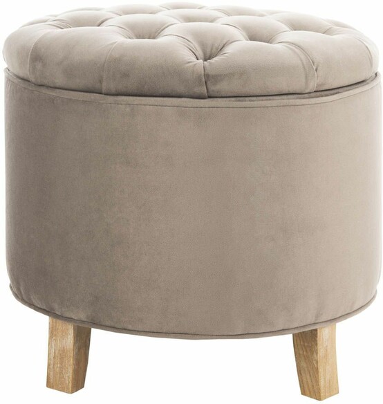 AMIELA TUFFTED OTTOMAN