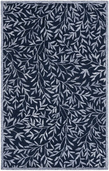 Safavieh Jardin JAR753N Navy and Ivory