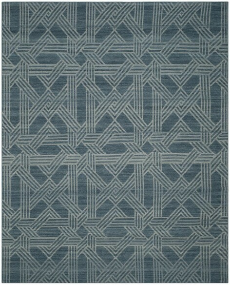 Safavieh Kilim KLM251B Blue and Light Blue