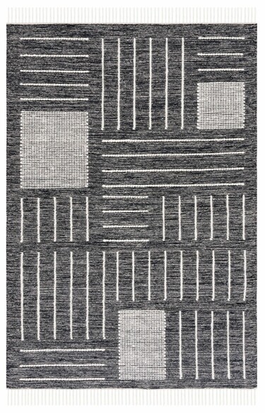 Safavieh Kilim KLM326Z Black and Ivory