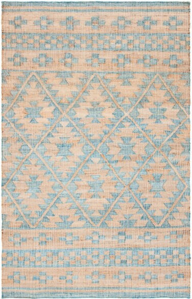 Safavieh Kilim KLM757M Blue and Natural