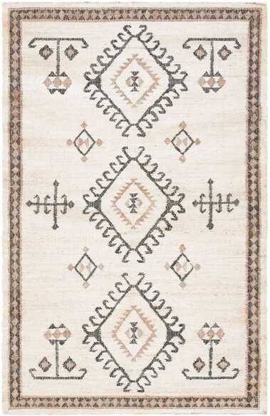 Safavieh Kilim KLM762A Ivory and Black