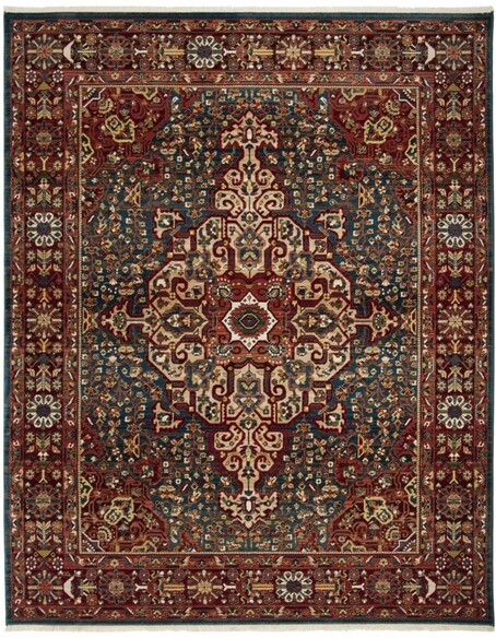 Safavieh Kashan KSN305A Blue and Red