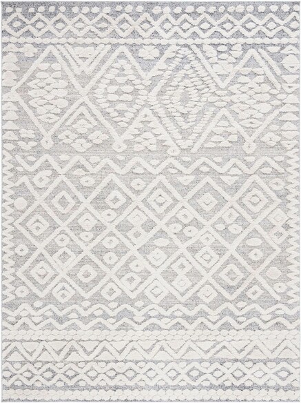 Safavieh Lucia Shag LCS0788B Beige and White