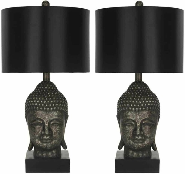 GOLDEN BUDDAH TABLE LAMP