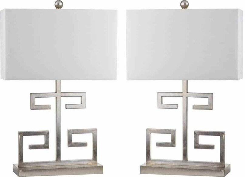 GREEK KEY TABLE LAMP