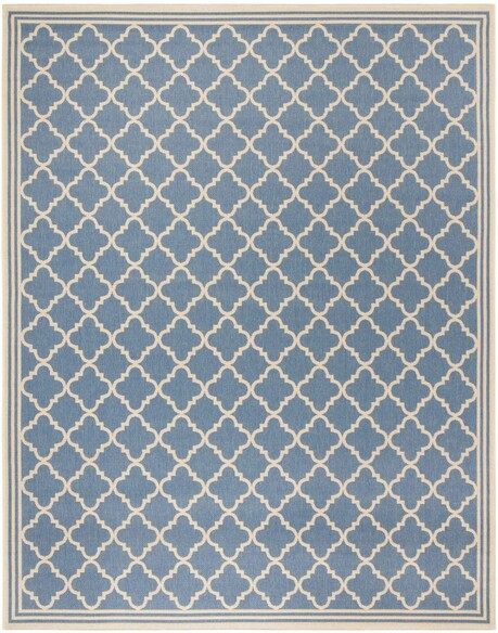 Safavieh Linden LND121M Blue and Creme