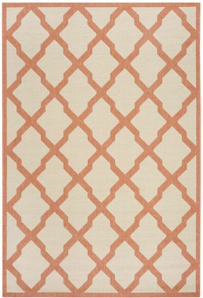 Safavieh Linden LND122R Cream and Rust