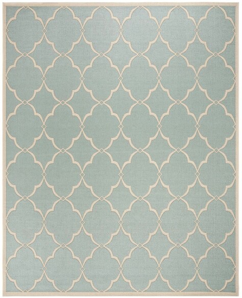 Safavieh Linden LND125K Aqua and Cream
