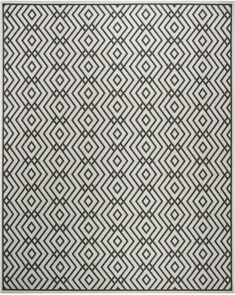 Safavieh Linden LND126A Light Grey and Charcoal
