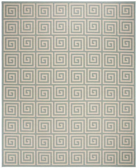 Safavieh Linden LND129L Cream and Aqua