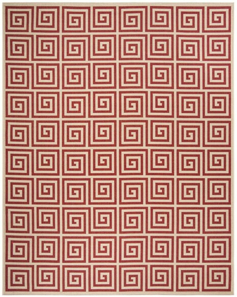 Safavieh Linden LND129Q Red and Creme