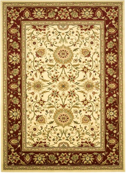 Safavieh Lyndhurst LNH212K Ivory and Red