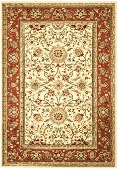 Safavieh Lyndhurst LNH212R Ivory and Rust