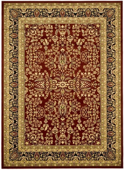 Safavieh Lyndhurst LNH214A Red and Black