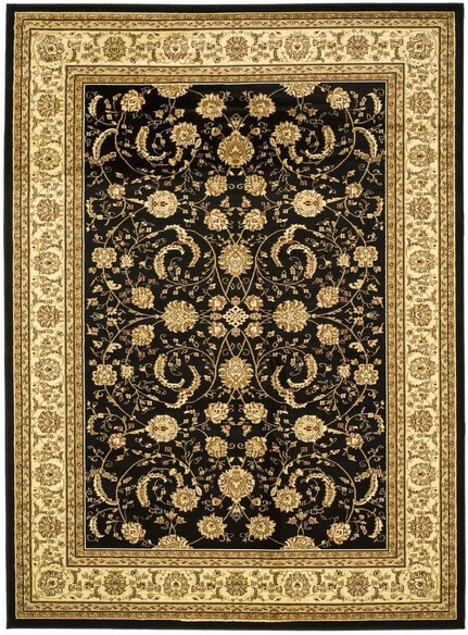 Safavieh Lyndhurst LNH219A Black and Ivory