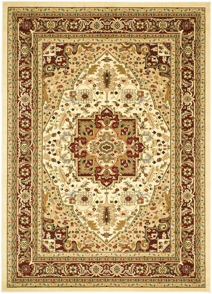 Safavieh Lyndhurst LNH330A Ivory and Red