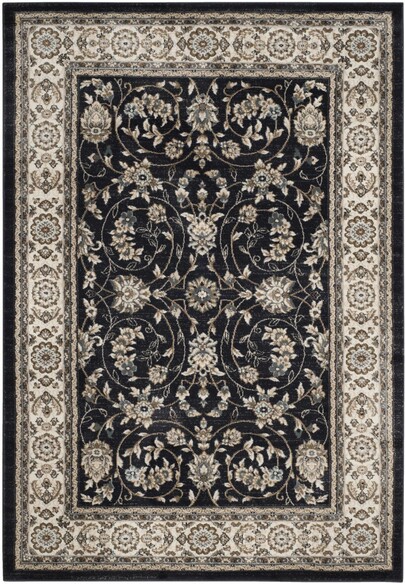 Safavieh Lyndhurst LNH340D Anthracite and Cream