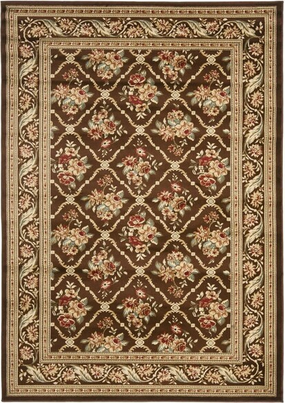 Safavieh Lyndhurst LNH556-2525 Brown and Brown