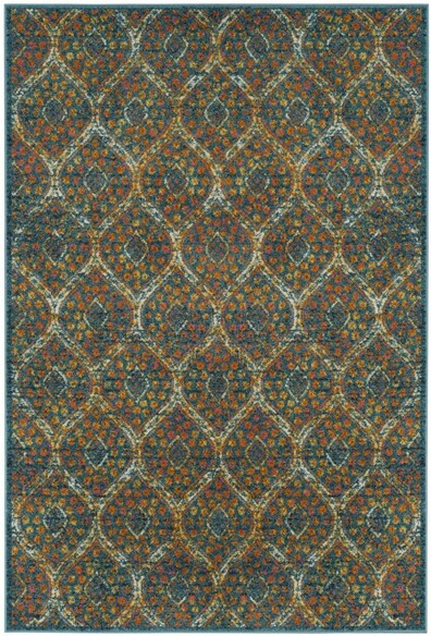 Safavieh Madison MAD140A Blue and Orange