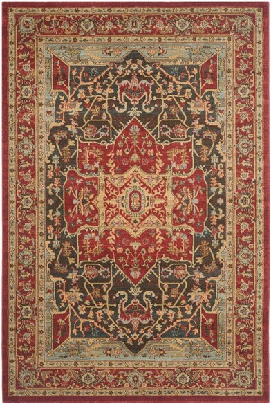 Safavieh Mahal MAH625D Red and Red