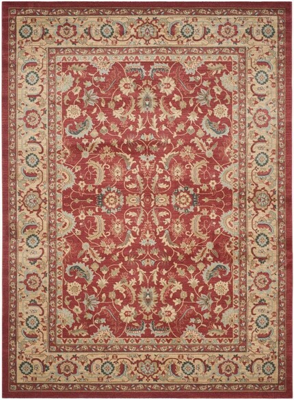 Safavieh Mahal MAH699A Red and Natural