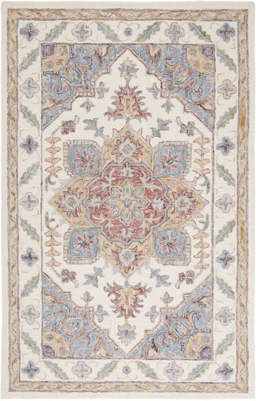 Safavieh Metro MET352A Ivory and Rust