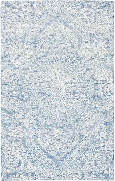 Safavieh Metro MET993M Blue and Ivory