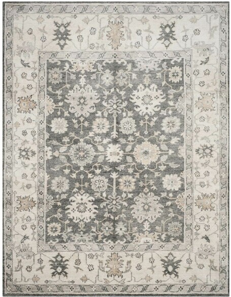 Safavieh Maharaja MHJ409A Charcoal and Ivory