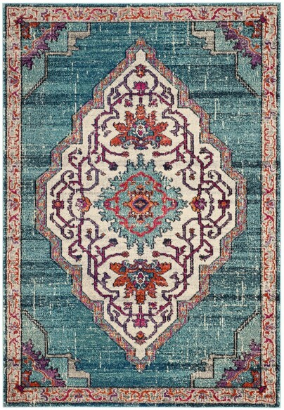 Safavieh Monaco MNC254J Blue and Multi