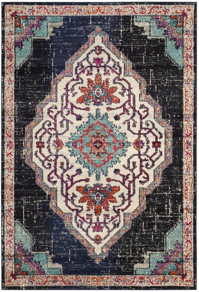 Safavieh Monaco MNC254Z Black and Blue