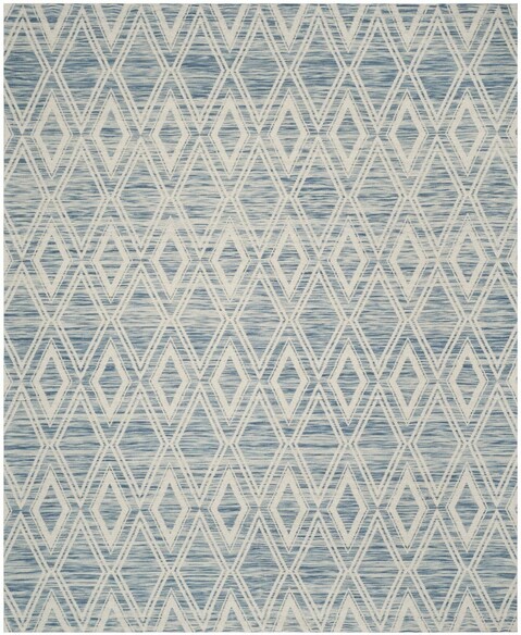Safavieh Marbella MRB312D Dark Blue and Ivory