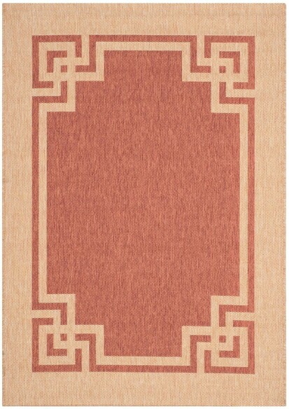 Safavieh Martha Stewart MSR4122A Terracotta and Beige