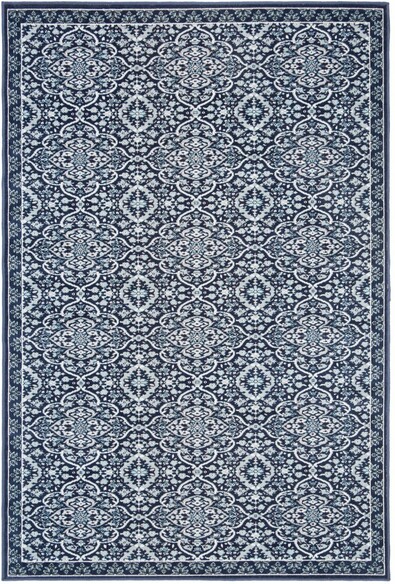 Safavieh Montage MTG283N Navy and Ivory