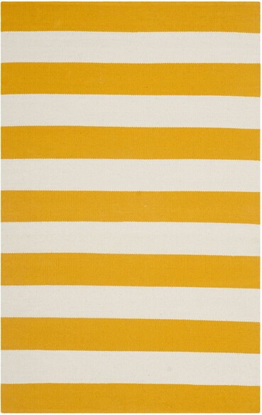 Safavieh Montauk MTK712A Yellow and Ivory