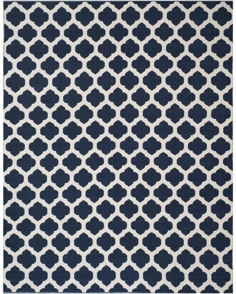 Safavieh Montauk MTK723H Navy and Ivory