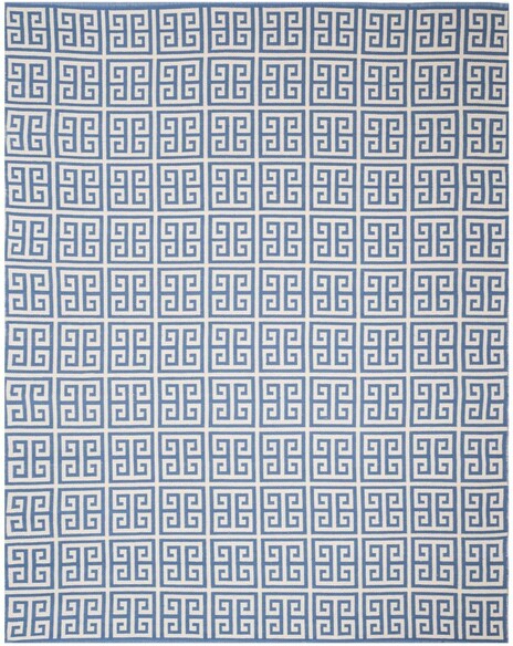 Safavieh Montauk MTK724C Blue and Ivory