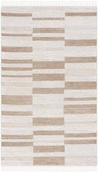 Safavieh Natura NAT225T Ivory and Light Brown