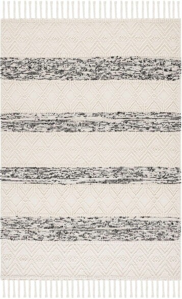 Safavieh Natura NAT298Z Ivory and Black