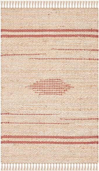 Safavieh Natural Fiber NF121P Rust and Natural