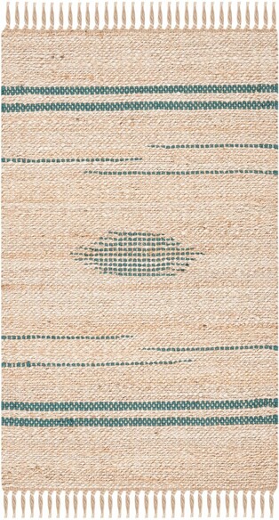 Safavieh Natural Fiber NF121Y Green and Natural