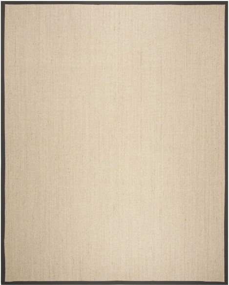 Safavieh Natural Fiber NF131B Natural and Dark Grey