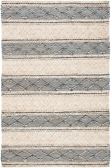 Safavieh Natural Fiber NF375A Natural and Grey