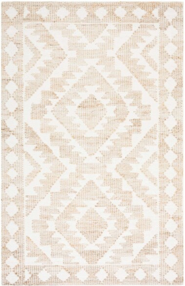 Safavieh Natural Fiber NF512A Ivory and Natural