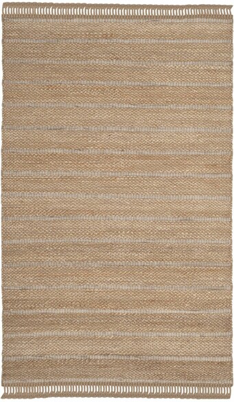 Safavieh Natural Fiber NF550A Natural and Light Grey