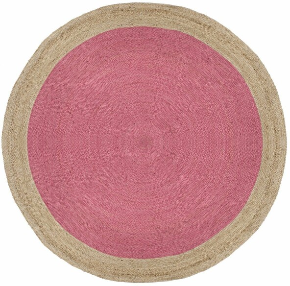 Safavieh Natural Fiber NF801P Pink and Natural