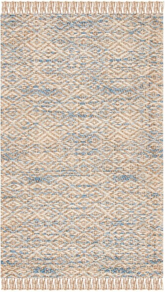 Safavieh Natural Fiber NF822A Natural and Blue