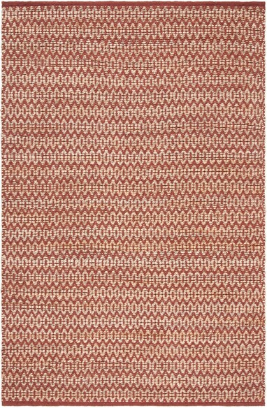 Safavieh Natural Fiber NFB701P Natural and Rust